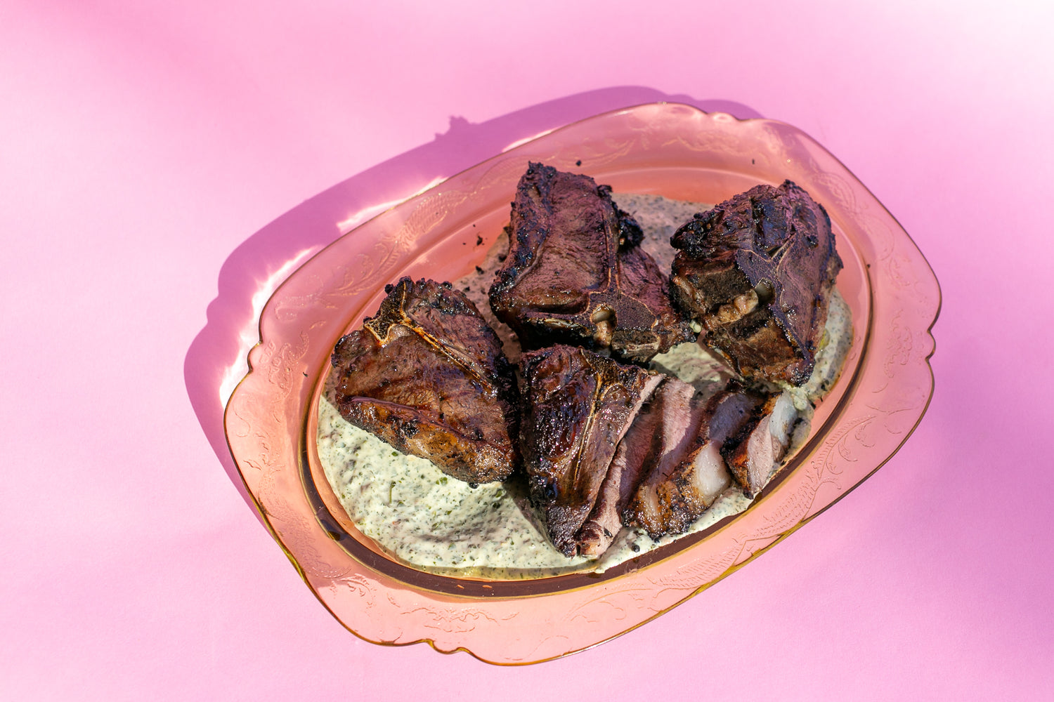 Grilled Modena Balsamic Lamb Shoulder Chops
