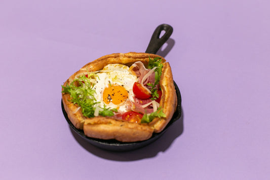 French Herbed Dijon Savory Dutch Baby