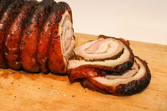 James Ohern's Holiday Pork Belly Roulade