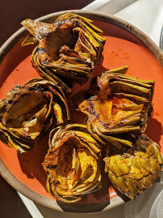 Blackened Artichokes