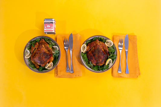 Tandoori Masala Roasted Cornish Hens
