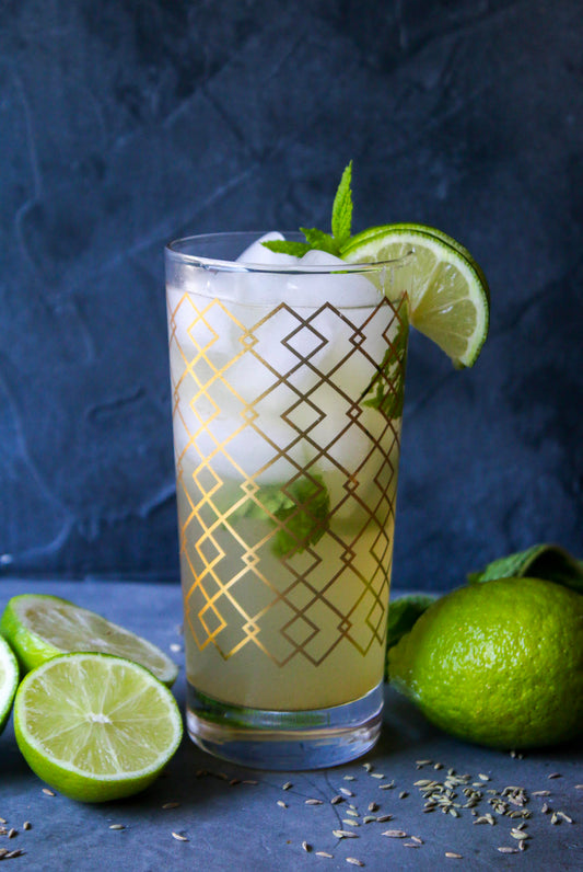 Nimbu Pani Margarita w/ Jal Jeera Masala Salt Rim