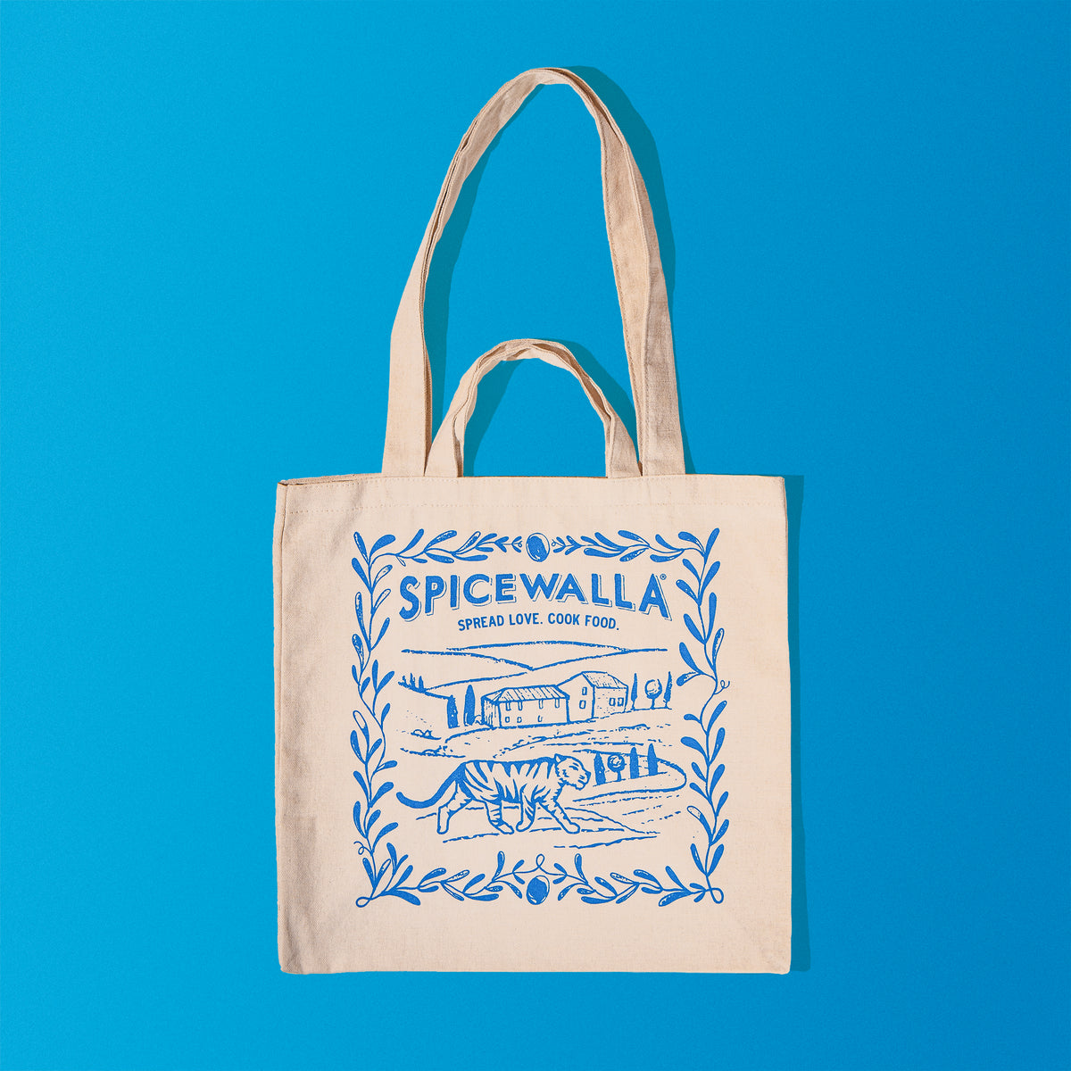 Spicewalla Tiger in Tuscany Oversized Market Tote
