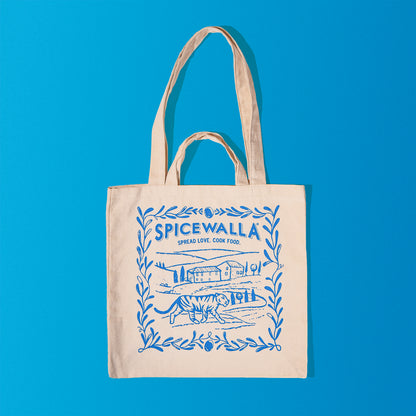 Spicewalla Tiger in Tuscany Oversized Market Tote