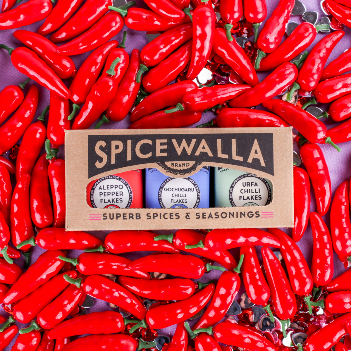 3 Pack Hot Stuff Chilli Collection – Spicewalla