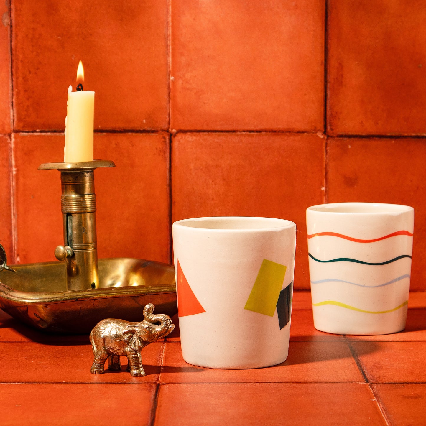 Spicewalla & KNOOK Handmade Chai Cups