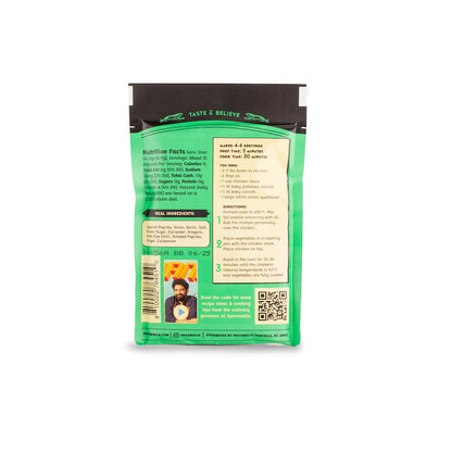 Portuguese Roasted Chicken & Veggie Spice Packet - Single Packet