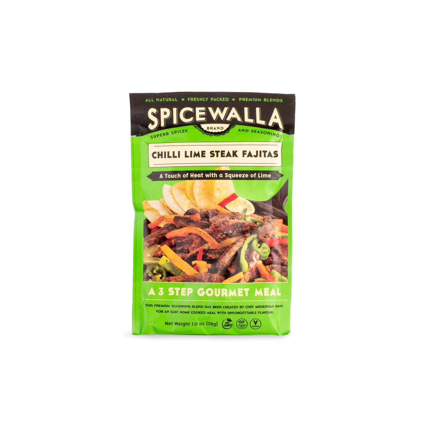 Chilli Lime Steak Fajitas Spice Packet - Single Packet