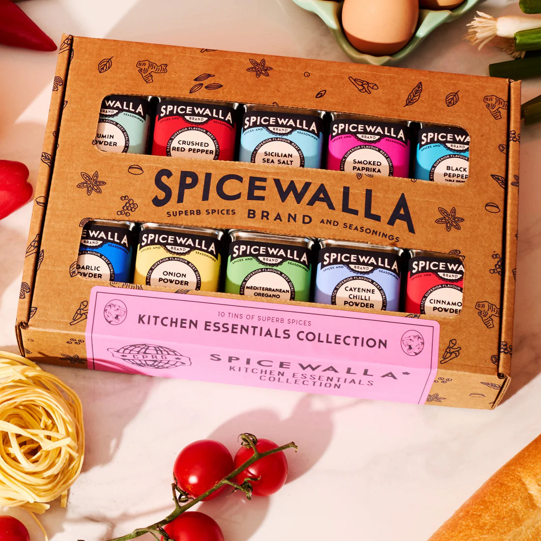 Spicewalla Spices - 10 Pack Kitchen Essentials Collection