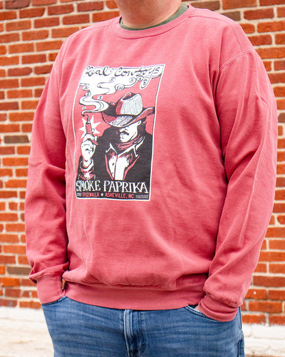 Spicewalla Crewneck in Crimson Red