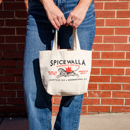 Spicewalla Matchbox Tiger Baby Tote in Natural