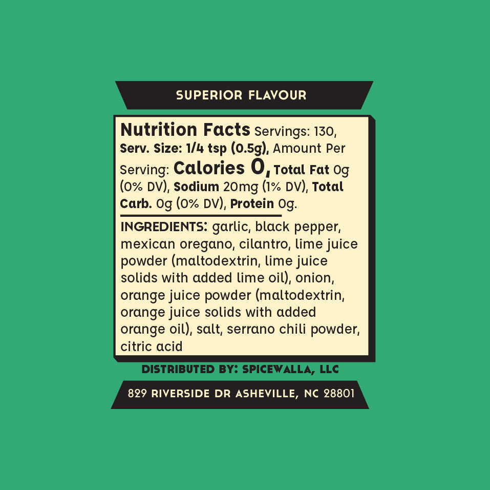 Pescado Verde Seasoning