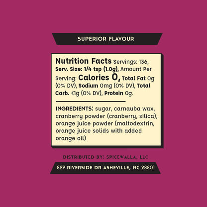 Cranberry Orange Sugar