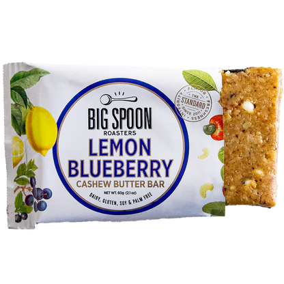 Lemon Blueberry Cashew Butter Bar - Big Spoon Roasters