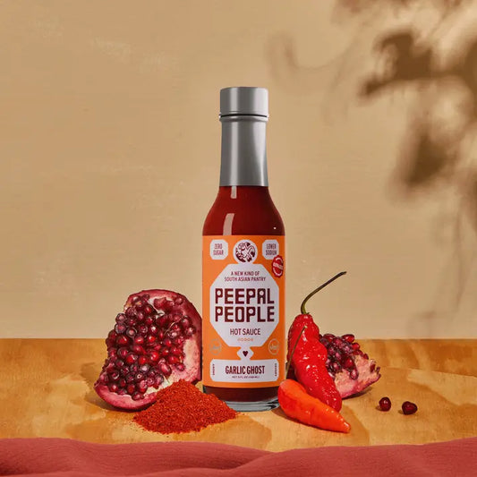 Garlic Ghost Pepper Hot Sauce - Peepal People
