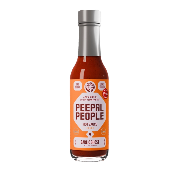 Garlic Ghost Pepper Hot Sauce - Peepal People