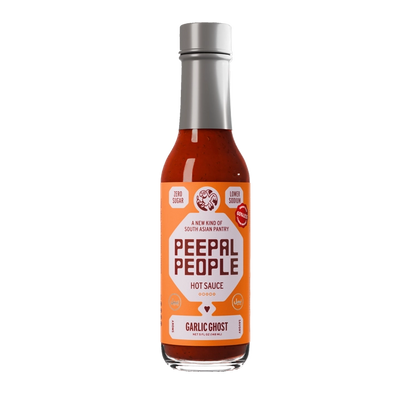Garlic Ghost Pepper Hot Sauce - Peepal People