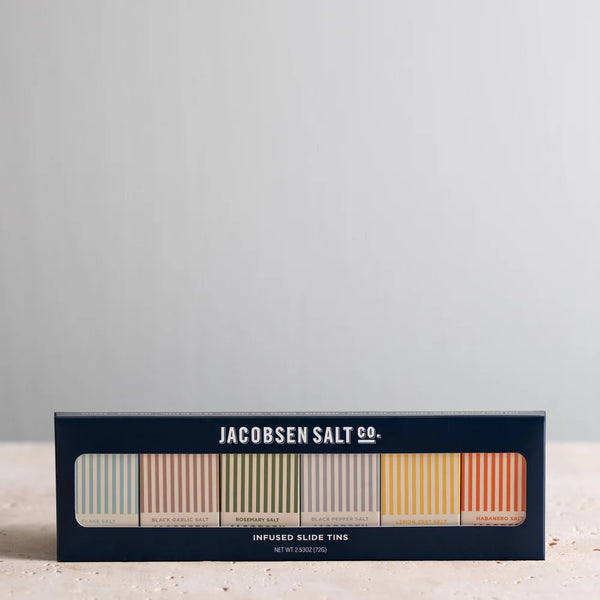 Infused Salt Slide Tin Collection - Jacobsen Salt Co. – Spicewalla